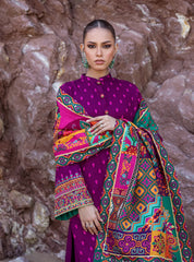 Winter Collection - Zainab Chottani - Winter Shawl 23 - Gul