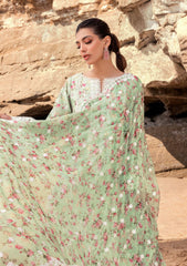 Lawn Collection - Zainab Chottani - Chikankari 24 - ZCC#9A - Esme