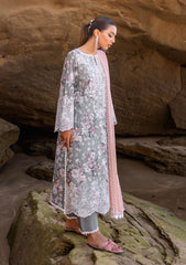 Lawn Collection - Zainab Chottani - Chikankari 24 - ZCC#10A - Lana