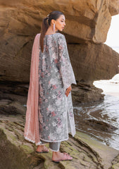 Lawn Collection - Zainab Chottani - Chikankari 24 - ZCC#10A - Lana