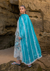 Lawn Collection - Zainab Chottani - Chikankari 24 - ZCC#10B - Lana