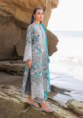 Lawn Collection - Zainab Chottani - Chikankari 24 - ZCC#10B - Lana