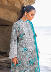Lawn Collection - Zainab Chottani - Chikankari 24 - ZCC#10B - Lana