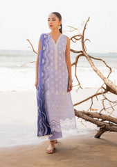 Lawn Collection - Zainab Chottani - Chikankari 24 - ZCC#8A - Amyra