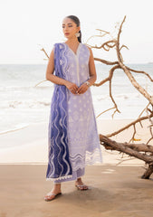 Lawn Collection - Zainab Chottani - Chikankari 24 - ZCC#8A - Amyra