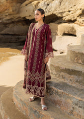Lawn Collection - Zainab Chottani - Chikankari 24 - ZCC#1B - Aysel