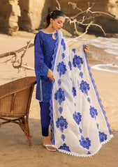 Lawn Collection - Zainab Chottani - Chikankari 24 - ZCC#7A - Motia