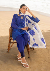 Lawn Collection - Zainab Chottani - Chikankari 24 - ZCC#7A - Motia