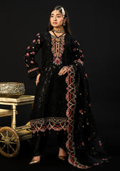 Formals - Zainab Fazlani - Soiree Chiffon 25 - Noir Éclat