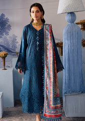 Winter - Nureh - Bazaar 25 - Chikankari Leather Peach - NE#206