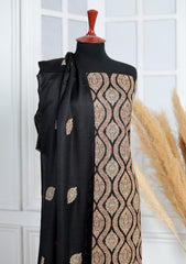 Winter - Riwaj - Pashmina Embroidered Suit - Edit 25 - D#03 - Black