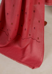 Winter - Riwaj - Pashmina Embroidered Suit - Edit 25 - D#01 - D Pink