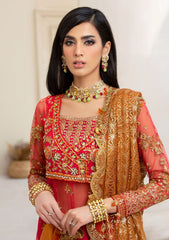 Formal Collection - Rubaaiyat - Handwork Wedding 23 - Crimson - D#01
