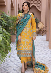 Winter Collection - Rang Rasiya - Carnation - Winter Shawl Karandi - D#03