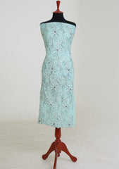 Formals - Riwaj - Fancy 26 - Chikankari & Mukesh - 2 Pcs - D#01 - S Green