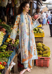 Lawn - Mushq - Hemline - La Dolce - Prints - D#3A - Zita