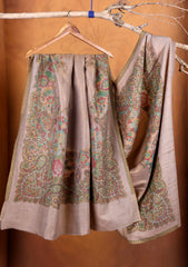 Pashmina Zari Jamawar Shawl D#03 - R Skin