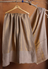 Pashmina Plain Shaded Shawl D#01 - Skin