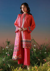Lawn - Sahar - Mirha 26 - SS1-26-20 - Scarlet Tapestry