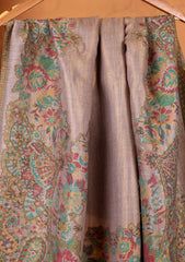 Pashmina Zari Jamawar Shawl D#03 - R Skin