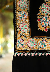 Pashmina Ari Work Scarf D - 07 - Black