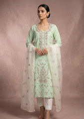 Formals - Riwaj - Fancy 26 - Gotta Work - 2 Pcs - D#02 - A Green