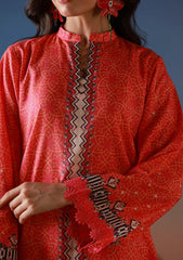 Lawn - Sahar - Mirha 26 - SS1-26-20 - Scarlet Tapestry