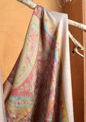 Pashmina Jamawar Shawl D#155 - Skin