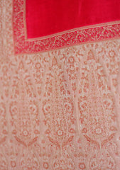 Pashmina Kaani Zari Shawl D - 21 - SH Pink