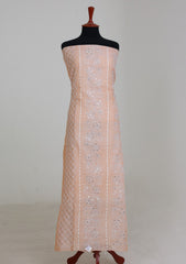 Formals - Riwaj - Fancy 26 - Ari & Mukesh Work - 2 Pcs - D#01 - Peach 2