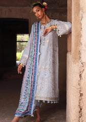 Lawn - Elan - Unstitched 25 - Serene - 1B