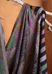 Pashmina Jamawar Shawl D#151 - Black