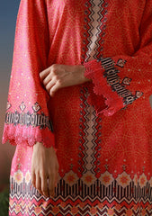 Lawn - Sahar - Mirha 26 - SS1-26-20 - Scarlet Tapestry