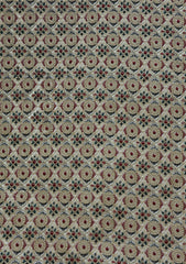 Elite Men China Black Boski Embroidered 6 Pound Brown Selvage - Multi