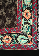 Pashmina Ari Work Scarf D - 08 - Black