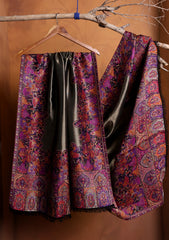 Pashmina Zari Jamawar Shawl D#08 - Magenta