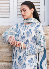 Lawn - Cross Stitch - Eid Unstitched 25 - ASTRAL GARDEN