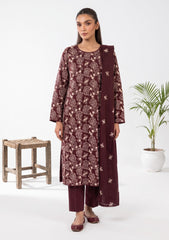 Winter - Rubaaiyat - Pashmina Embroidered 26 - D#06 - Purple