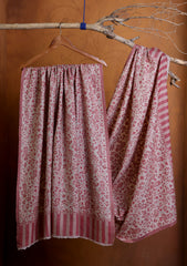 Pashmina Jamawar Ari Work Shawl D#05 - M Skin