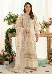 Lawn - Aneela Rizwan - Yaqeen 25 - Ivory Serenity