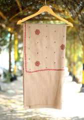 Pashmina Wool Kashmiri Shawl D - 07 - Skin