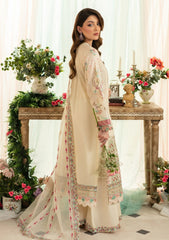 Lawn - Aneela Rizwan - Yaqeen 25 - Ivory Serenity