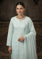 Formals - Riwaj - Fancy 26 - Ari & Mukesh Work - 2 Pcs - D#01 - LS Green