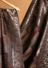 Pashmina Zari Jamawar Shawl D#23 - CH Brown