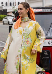 Lawn - Mushq - Hemline - La Dolce - Prints - D#09A - Corina