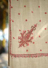 Pashmina Wool Kashmiri Shawl D - 10 - Skin