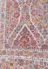 Pashmina Kani Jamawer Scarf D - 38 - Fawn