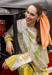 Lawn - Mushq - Hemline - La Dolce - Prints - D#09A - Corina