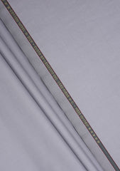 Loro Piana Trilogy Cot & Silk Fabric - L Grey