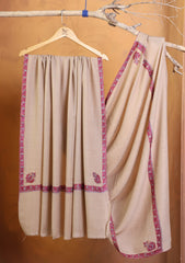 Pashmina Kashmiri Border Shawl D#184 - L Skin